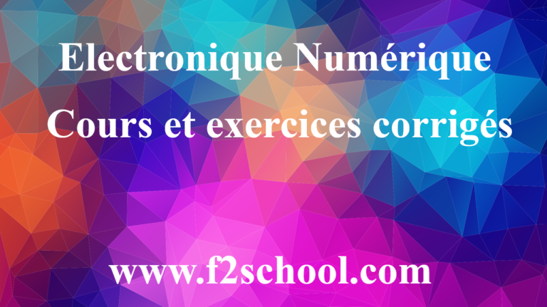 Electronique de puissance – cours – TD et Exercices corrigés - F2School