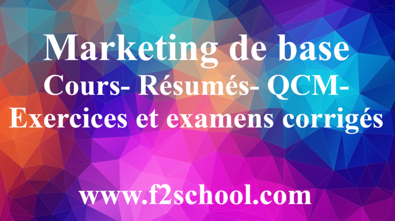 Marketing-de-base-Cours-Resumes-QCM-Exercices-et-examens-corriges